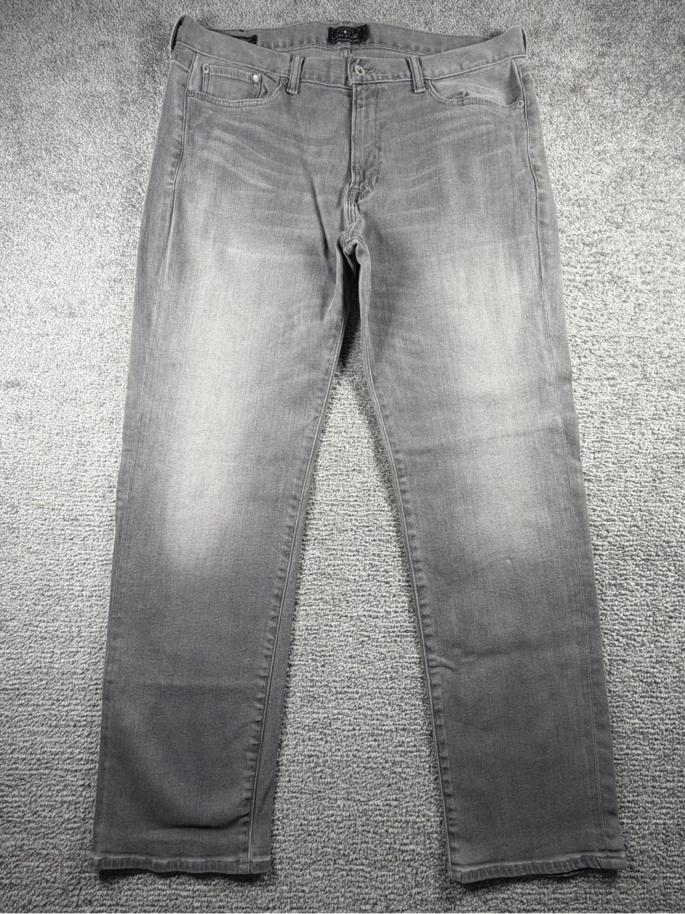 Lucky Brand Mens Jeans 363 Vintage Straight Los Alamitos Wash Gray 36x32 Fits 38